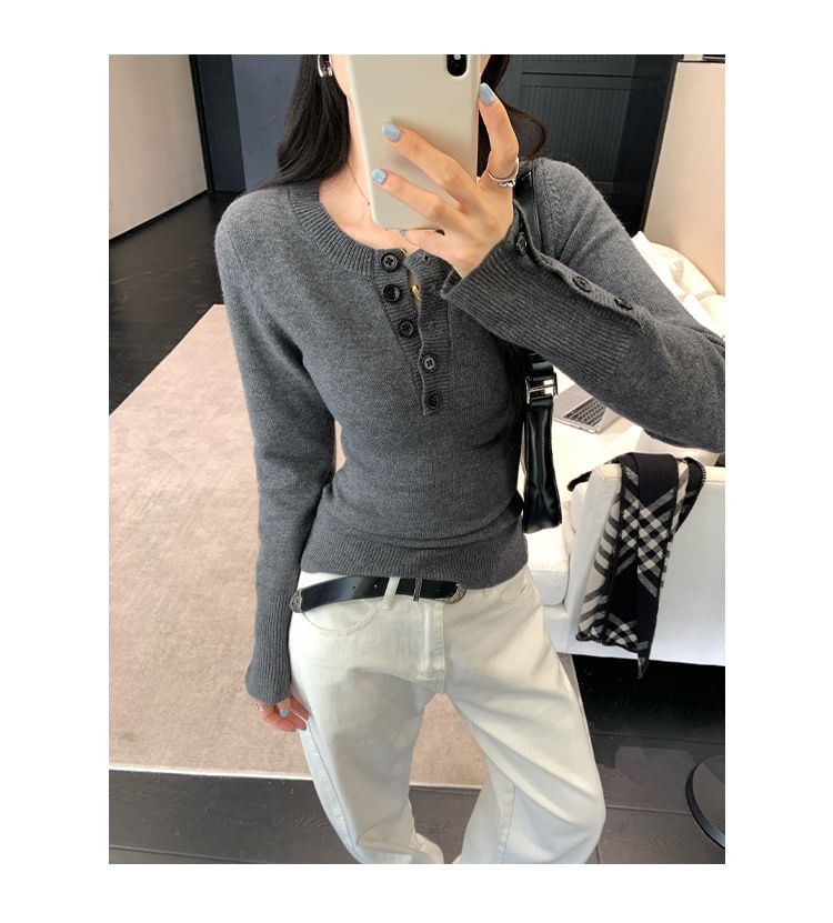 Henley Sweater