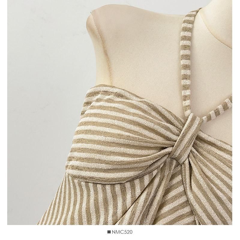 Halter Neck Striped Camisole