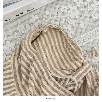 Halter Neck Striped Camisole