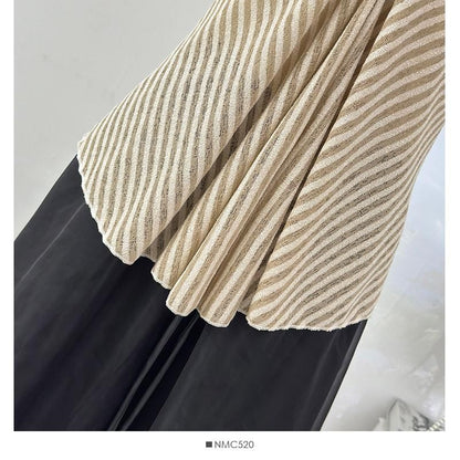 Halter Neck Striped Camisole