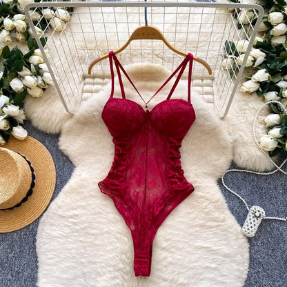 Lace Bodysuit Top