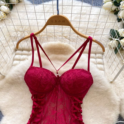 Lace Bodysuit Top