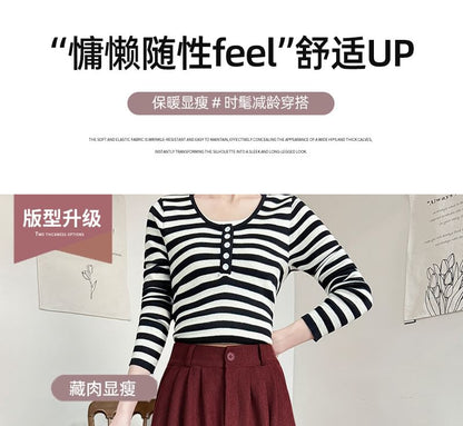 High Waist Corduroy Midi A-Line Skirt