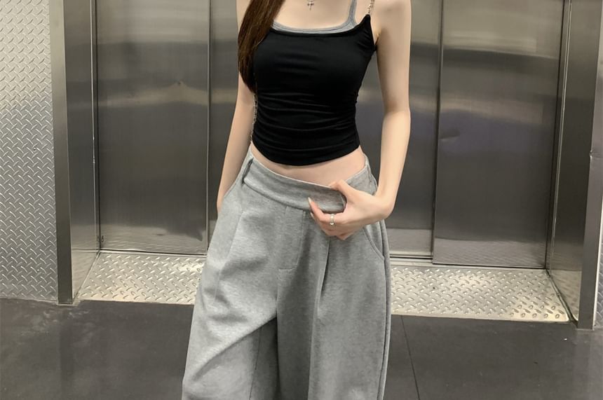 Basic Scoop-Neck Camisole Top