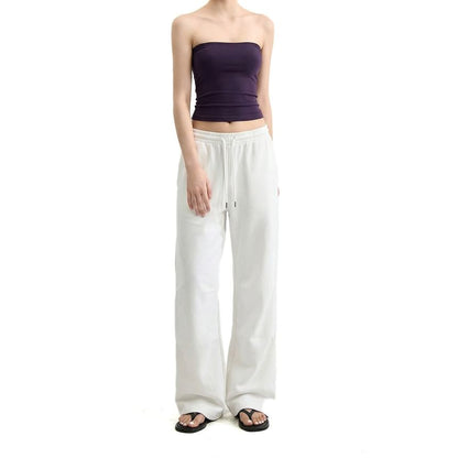 Minimalist Solid Crop Tube Top