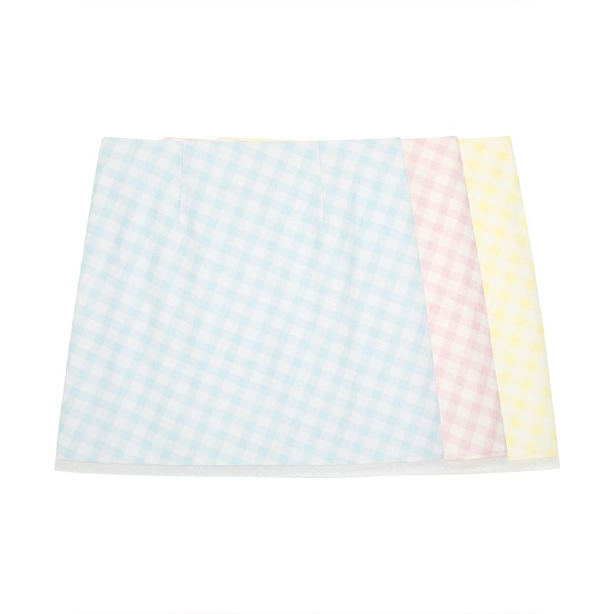 Mid Waist Plaid Mini Skirt