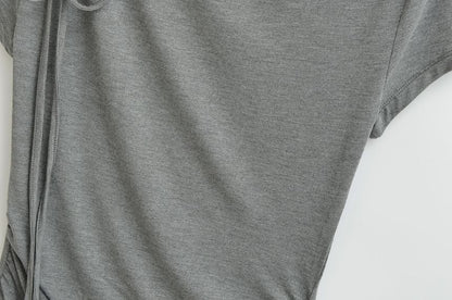 Off-Shoulder Ruched Tee