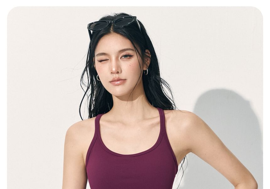 Plain Padded Camisole Top