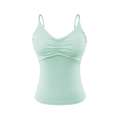 Ruched Spaghetti Strap Camisole