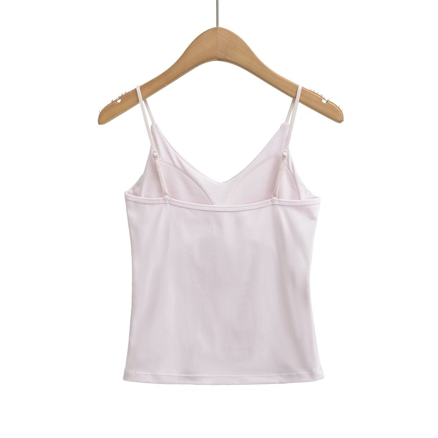 Ruched Spaghetti Strap Camisole