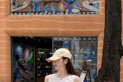 Two-Tone Cold Shoulder Mock Layer T-Shirt