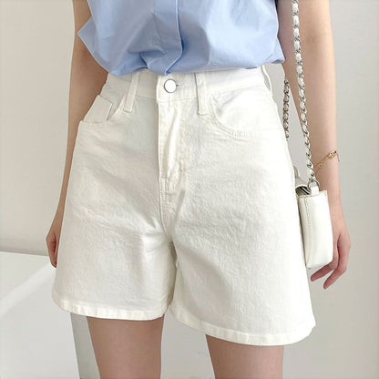Collared Button Down Shirt with Short Sleeves
