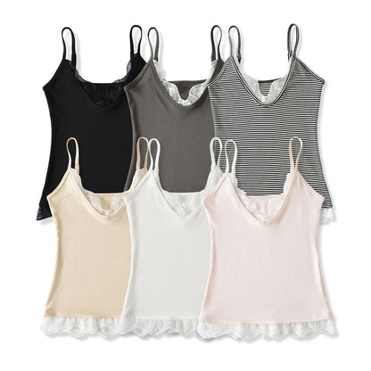 Lace Trim Camisole Top