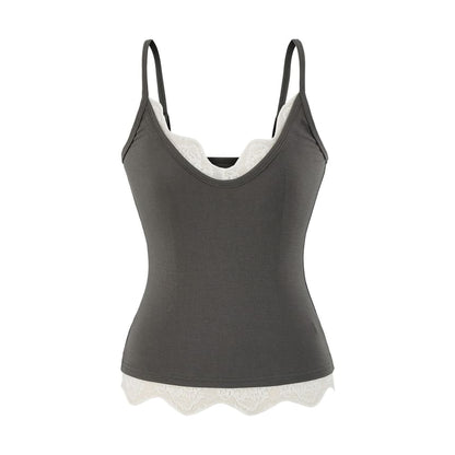 Lace Trim Camisole Top