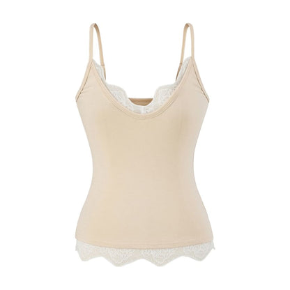 Lace Trim Camisole Top