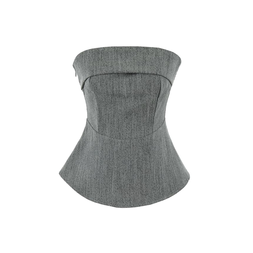 Flowy Strapless Tube Top