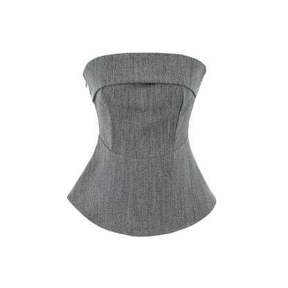 Flowy Strapless Tube Top