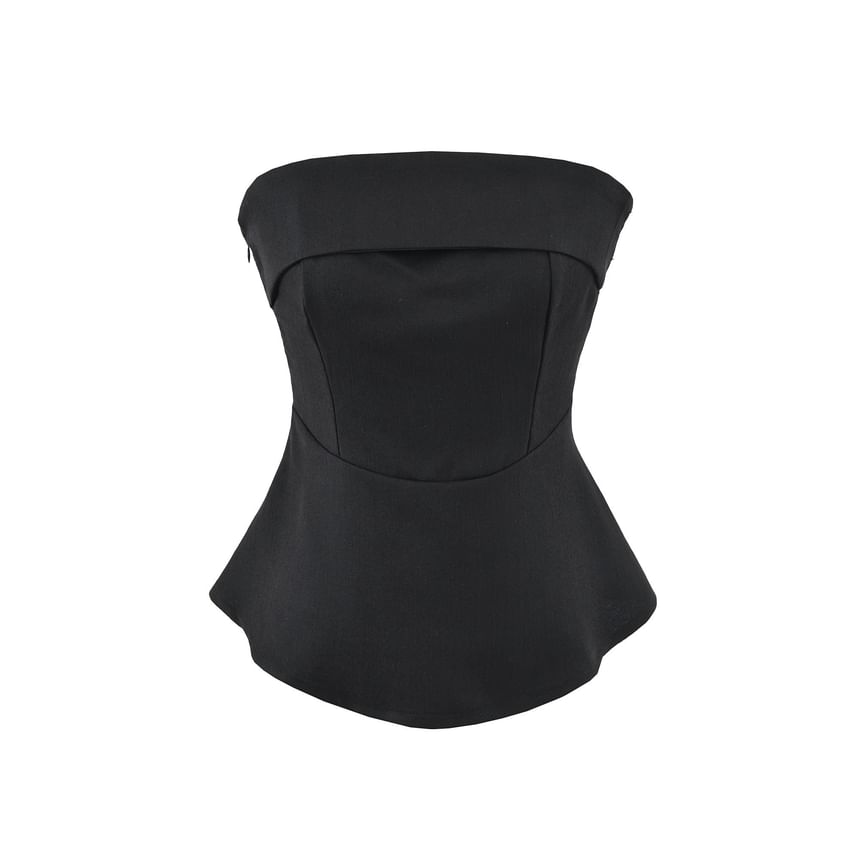 Flowy Strapless Tube Top