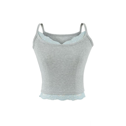 Lace Trim Spaghetti Strap Camisole