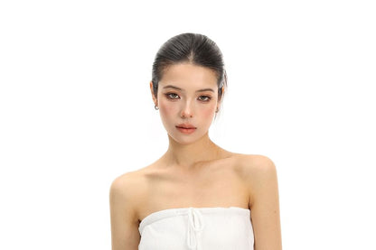 Drawstring Slim Fit Tube Top