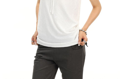 Drawstring Slim Fit Tube Top