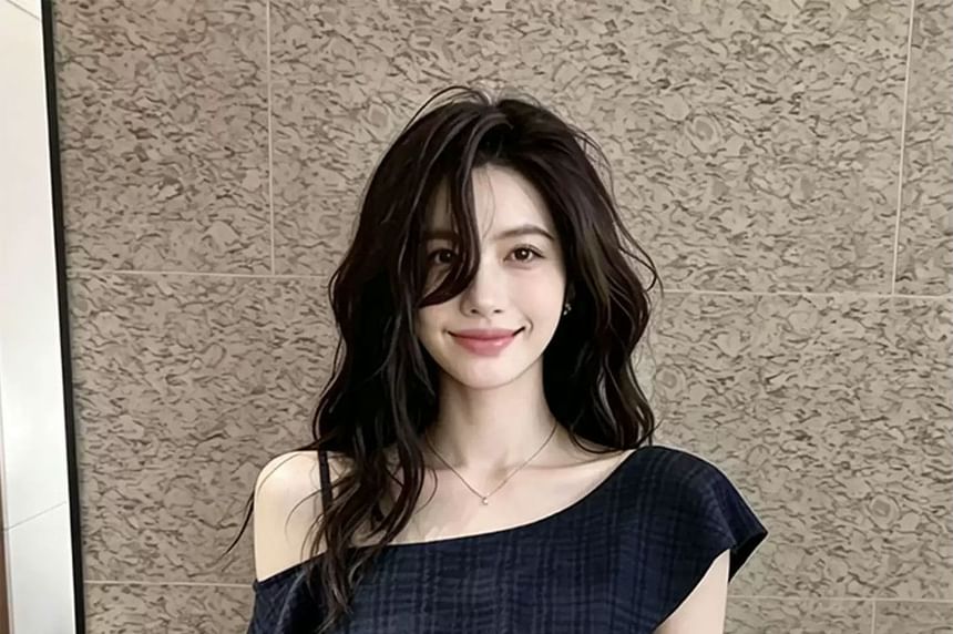 Short-Sleeve Cold Shoulder Ruffle Flowy Blouse