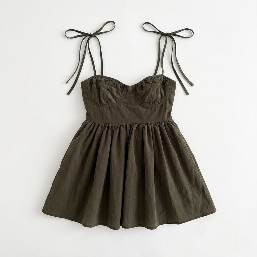 Plain Peplum Camisole Top