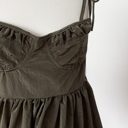 Plain Peplum Camisole Top
