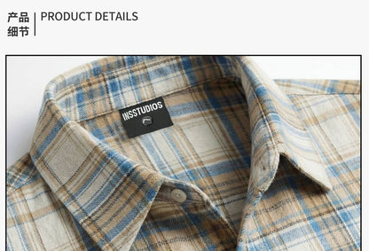 Oversized Plaid Shirt