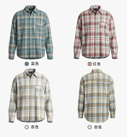 Oversized Plaid Shirt