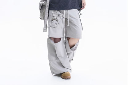 Short-Sleeve Crew Neck Plain Oversized T-Shirt