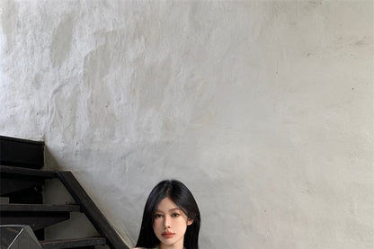 Flowy Crewneck Sleeveless Top - Plain Cotton