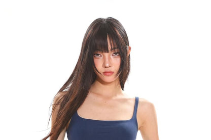 Scoop Neck Plain Camisole Top