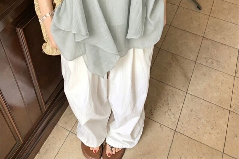 Asymmetric Solid Camisole Top - Sleeveless