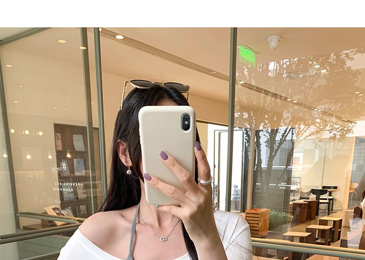 Asymmetrical Off-Shoulder Tee, Short Sleeves