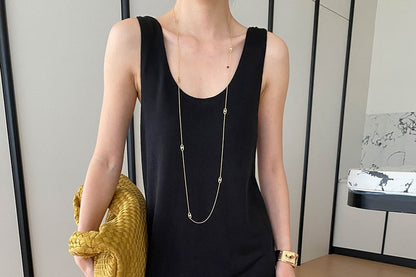 Scoop Neck Knit Top & Flared Pants Set