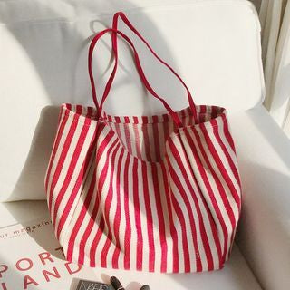 Striped Tote Bag