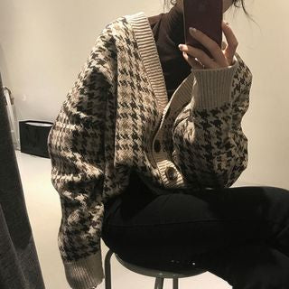 Patterned Cardigan