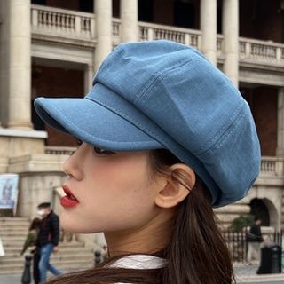Plain Newsboy Cap