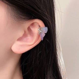Butterfly Rhinestone Cuff Earring