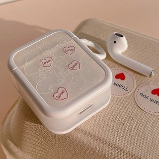 Heart Rabbit AirPods / Pro Earphone Case Skin