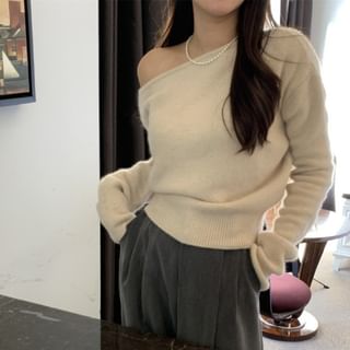 Pull uni à une épaule