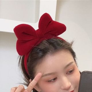 Bow Velvet Headband