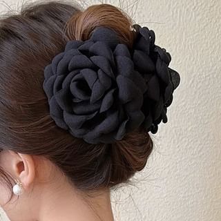 Floral Fabric Hair Claw