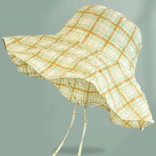 Plaid Sun Hat