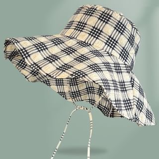 Plaid Sun Hat