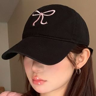Baseball Bow Cap Embroidered