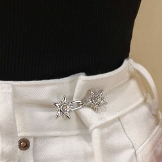 Waist Star Rhinestone Adjuster