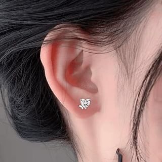 Heart / Butterfly / Star Alloy Stud Earring