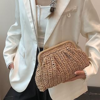 Chain Straw Bag Strap Crossbody
